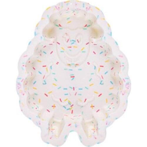 Candy Colors Silicone Cake Mold Fondant Mould Cupcake Decorating Tool Candy Jelly Chocolate Baking Tray F1CC