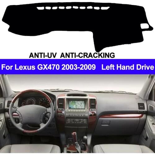 TAIJS Car Dashboard Cover Dash Mat For Lexus GX470 2003 2004 2005 2006 2007 2008 2009 Dashmat Pad Anti-slip Carpet ANti-UV