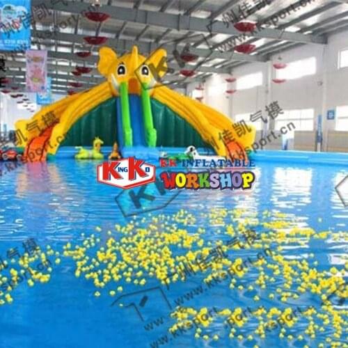 The indoor pool water parks giant inflatable amusement water parks
