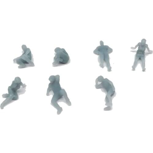 Outland Models Military Scenery Structure Leisure People Figure Set 1:87 HO Scale