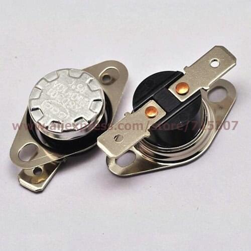 PHISCALE 5pcs KSD301 Normal Closed Thermostat Temperature Switch 85C degree 250V 10A