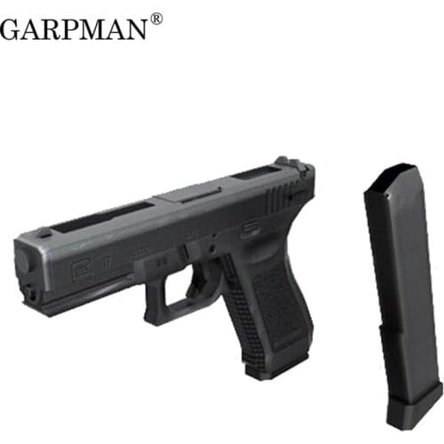 1:1 G17/18 Pistol Gun Paper Model Magazine 3D Puzzles Handmade Weapon Model Toy