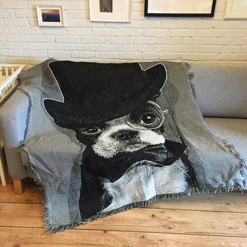 Sofa cushion American Bohemian cotton knitted blanket thread blanket dog Nordic sofa blanket blanket carpet blanket