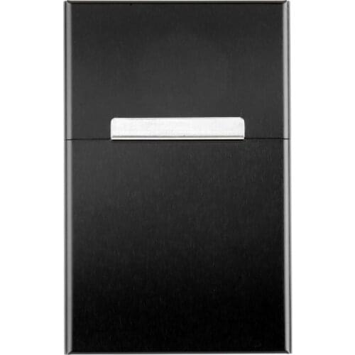 Portable Magnetic Cigarettes Aluminum Cigarette Case Ultra Thin Cigar Tobacco Holder Pocket Box Storage Container Gift Box