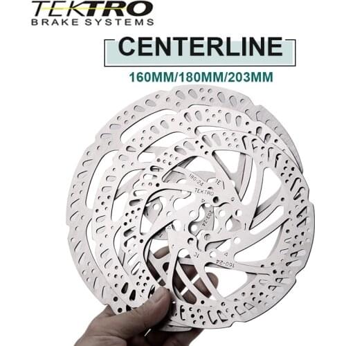 TEKTRO Bike Rotor 160mm 180mm 203mm Mountain Bicycle Hydraulic Disc Brake Rotors Boxed For MTB Road Foldable Cycling