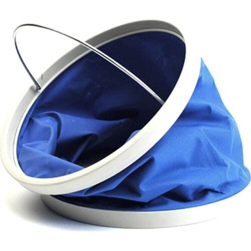 Thickening Portable Folding Bucket Car Storage Bucket Cleaning Tools for Suzuki SX4 SWIFT Alto Liane Grand Vitara Jimny SCross