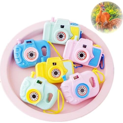 1pcs Projection Camera Educational Toys Kids Cartoon Cute Camera Outdoor Photography Kids Baby Learning Study Toys