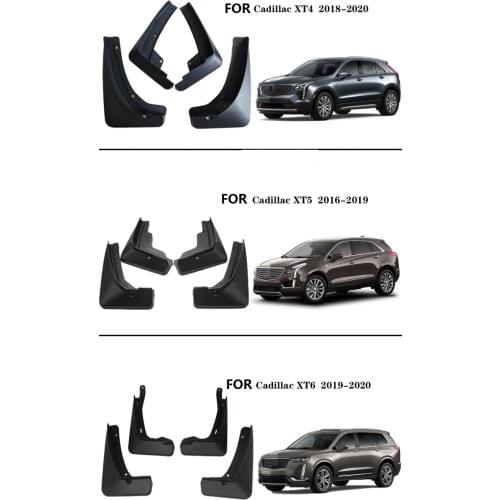 Car Mudflap For Cadillac XT4 2018-2020 XT5 2016-2019 XT6 2019-2020 Fender Mud Guard Splash Flaps Mudguard Accessories