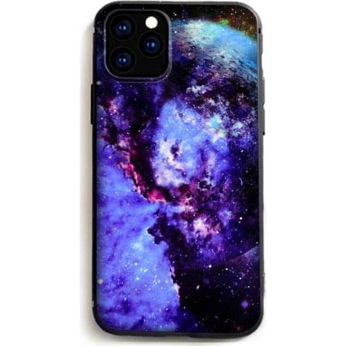 Starry sky science fiction art Phone Case for iPhone 11 12 Pro mini pro XS MAX 8 7 6 6S Plus X 5S SE 2020 XR