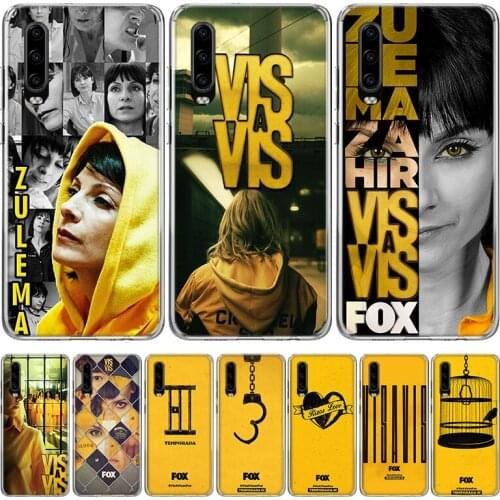 Vis a vis black TV Phone Case for Huawei P40 P30 P20 Mate 30 20 10 Pro P10 Lite P Smart Z + 2019 Gift Coque Cover Capa