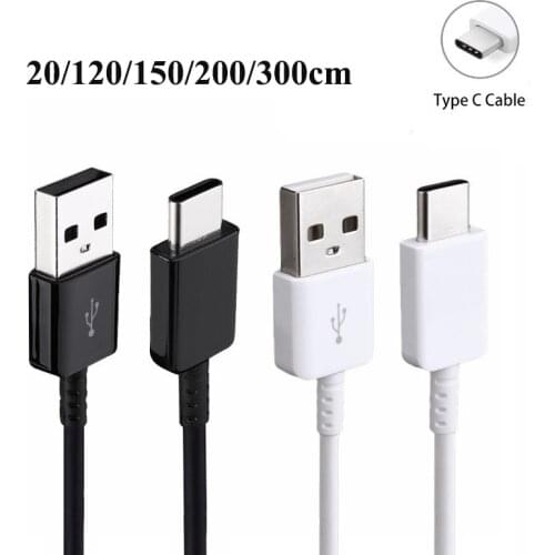 Samsung usb 3.1 Type C Cable 20/120/150/200/300CM for Galaxy S10 S8 S9 Plus Note 10 + pro 8 9 S 9 S 8 plus A70 A50 A9S A30 A20