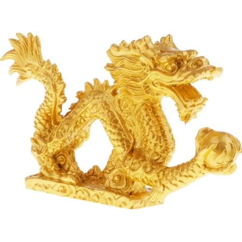 Feng Shui Lucky Dragon Collectible Figurine Statue Sculpture Figure For Garden