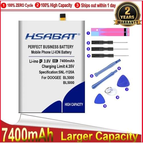 HSABAT DOOGEE BL5000 Phone Batteries China
