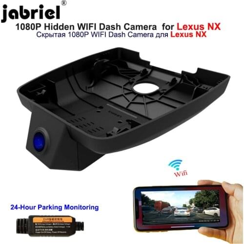Jabriel 1080P Hidden dash cam Wifi car dvr Car Camera for Lexus nx300h nx200t nx300 nx200 2015 2016 2017 2017 2019 2020 android