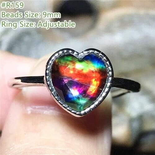 12mm Natural Yellow Citrine Quartz Ring Jewelry For Woman Lady Man Crystal Clear Oval Beads Silver Stone Adjustable Ring AAAAA