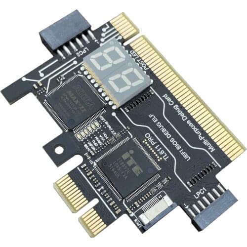 TL611 PRO Diagnostic Card Desktop PCI Motherboard PCI E Notebook Debug Card Computer LPC DEBUG