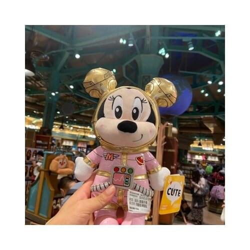 Original Shanghai Disney Creative space adorable Minnie plush toy doll for a birthday present