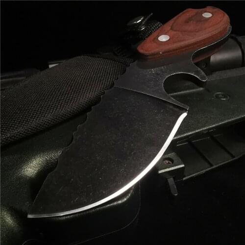 6.3" Inches Sharp Stainless Steel Knife, Camping Hunting Knife, Outdoor Survival Knife, Outdoor Adventure Pair Functional Tool