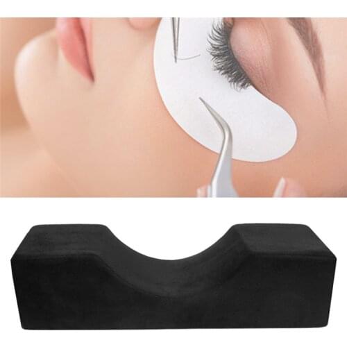 Professional Eyelash Extension Pillow Soft Grafted Eyelashes Ergonomic Memory Pillows For Beauty Salon Use Headrest Neck Support