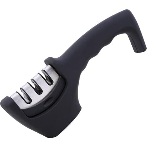 Professional Knife Sharpener Stainless Steel Ceramic Knife Sharpening Stone Tungsten Steel Diamond Sharpener Kitchen Tool