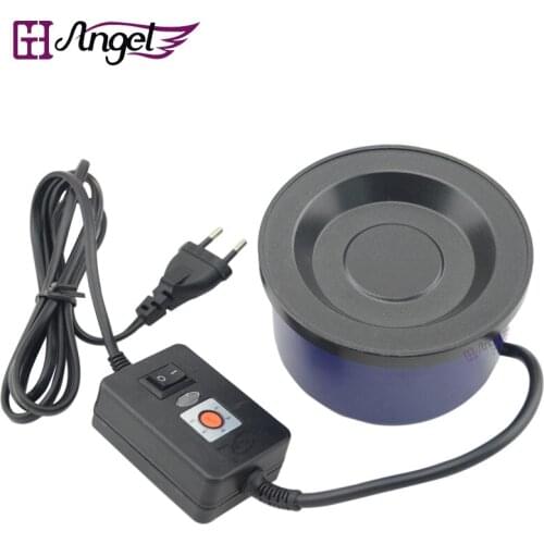 Professional 80W Hot Pot/Glue Stove Melting Keratin Glue Beads Constant High Temp Control for Fusion Hair Extension Repair Tools