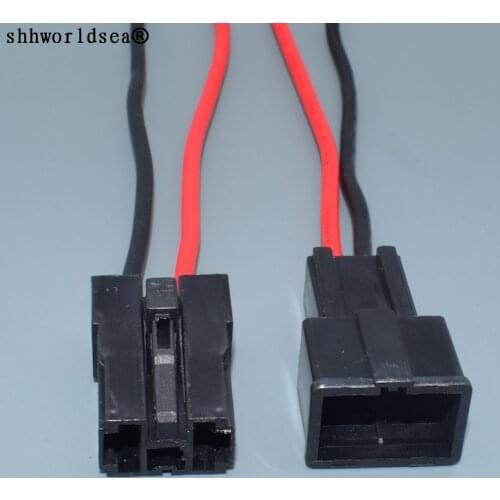Shhworldsea 2 Pin Female And Male Auto for Toyota Map Sensor Connector Battery Speaker Wire Connector Plug
