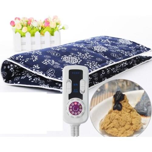 Electric Heating Hot Moxa Ai leaf cashmere seat health pad warm palace cold wormwood cushion office chair in winter home use