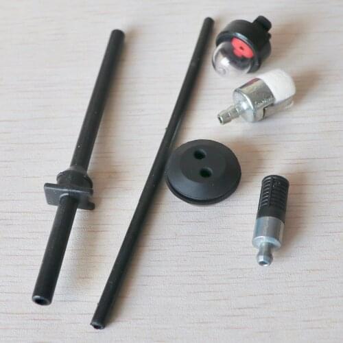 Fuel Oil Filter Hose Pipe Line Primer Bulb Kit For Chinese 25CC 2500 Chainsaw Spare Parts