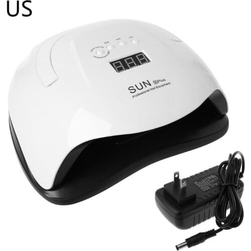 80W Nail Dryer UV LED Lamp for Curing Nails Art Gel Polish Manicure Auto Sensor Machine Tool C1FF