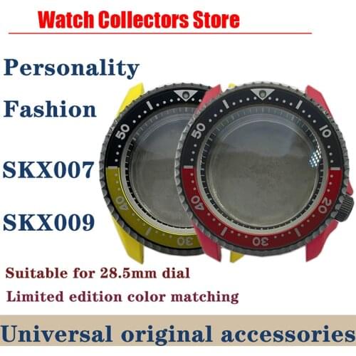 SKX007 Modified Watch Accessories Sapphire Crystal For Seiko 4R/ NH35 / NH36 Movement Diving Watch Suitable For 28.5mm Dial