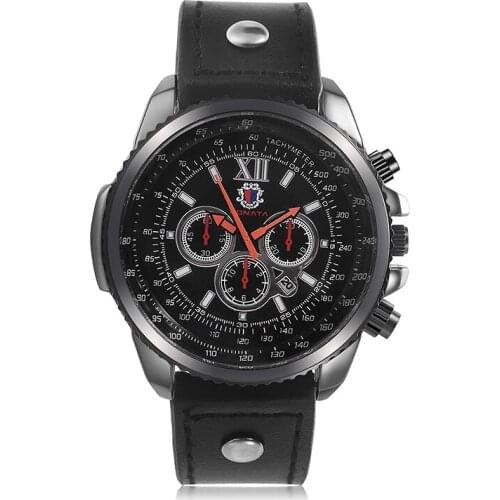 Relogio Masculino Luxury Brand Mens Watch Leather Strap Quartz Watch Fashion Casual Business Clock Mens Male Clock Relojes