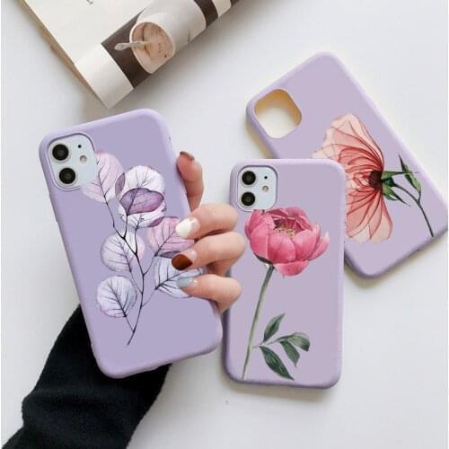 Flower Case For Samsung Galaxy M12 M30S A22 A82 A72 A52 A32 A51 A50 A21S A12 A02S A20e A31 A30 A42 A41 A40 A71 A7 2018 TPU Funda