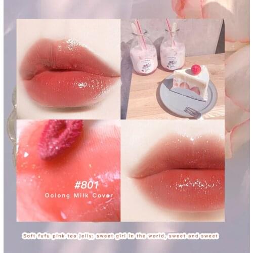 Mirror Lip Glaze Waterproof Non-marking Lasting Moisturizing Lip Gloss Women Makeup Cosmetics TSLM1