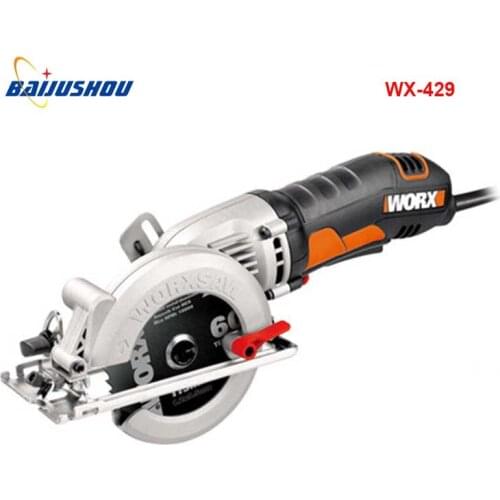 WORX Compact Circular Saw Model WX429 Grip Handle Added Comfort And Control
