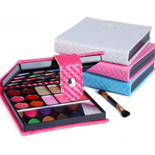 Cosmetic Set 32 Colors Eye Shadow Makeup Palette Cosmetic Eyeshadow Blush Lip Gloss Powder Makeup Set
