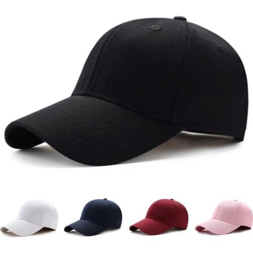 Men Women Baseball Cap Adjustable Casual Hip-Hop Hat Baseball Caps Nwely Fashion Visors Black Pink White