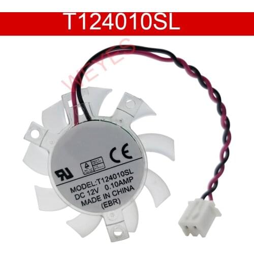 Brand new for EVERFLOW T124010SL r124010sl DC 12V 0.10AMP 29x29x22mm Server Cooling Fan