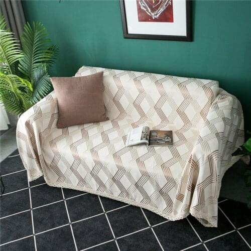Extra Large Blanket For Couch Slipcovers Couch Cover Stretch Sofa Towel Anti Slip Sofa Bed Room Fully Wrapped Chaselong Covers