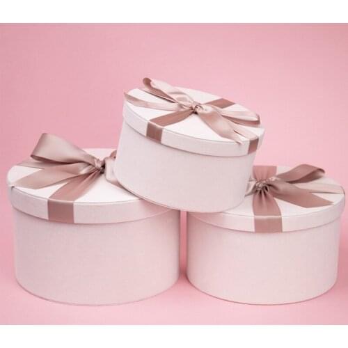 Solid Flannelette Gift Box Birthday Gifts Decoration Valentines Day Wedding Favor Packaging Gift Box for Bridesmaid Gift Boxes