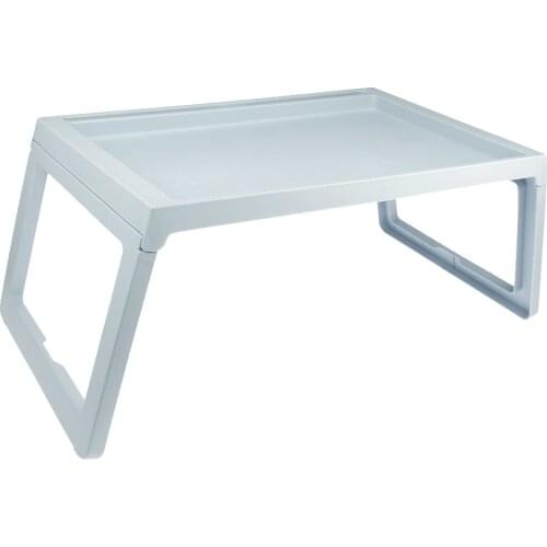 Outdoor Camping Portable Folding Table Desktop Groove Design Computer Desk