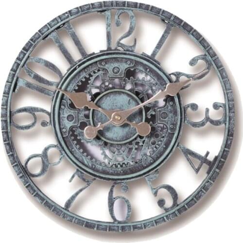 Drop Shipping Number Wall Clock Courtyard Clock Large Outdoor Garden Wall Clock Arabic Numeral