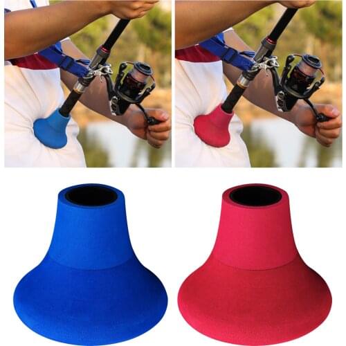 Fishing Rod Butt Cushion Gimbal Fishing Fighting Waist Holder Shock Absorption