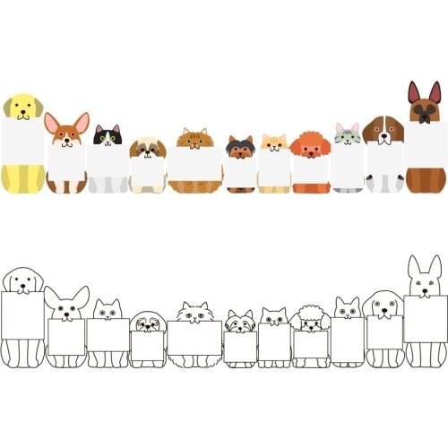 AZSG Various Cute Cats Dogs Silicone Clear Stamps For Scrapbooking DIY Clip Art /Card Making Decoration Stamps Crafts