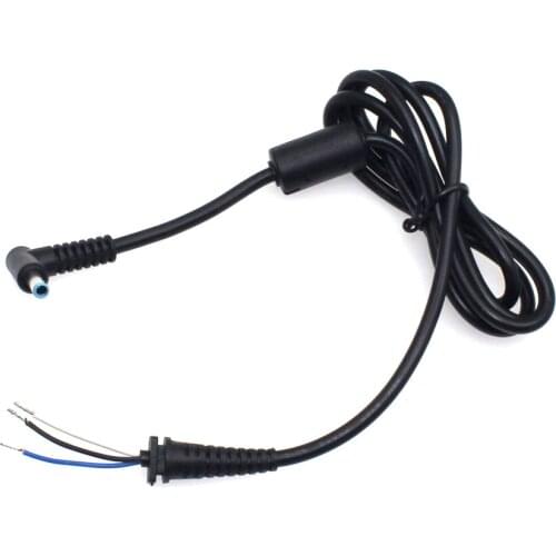 DC 4.5x3.0 4.5*3.0mm DC Power Charger Plug Cable Blue Connector With Pin for Hp Laptop Adapter 19.5V 3.33A 4.62A Cable