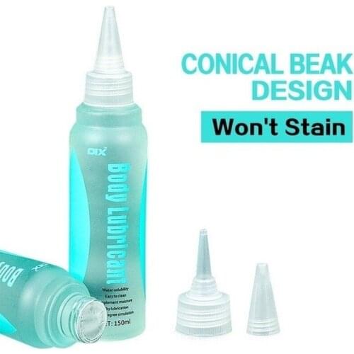 150ml Anal Lubricant Water Based Vaginal Clitoris Sexual Lubricant Oil Female Butt Massage Gay Sex Lube for Couple Easy To Clean