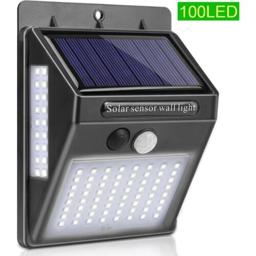 1-4pcs luz Solar Light Garden Solar Lamp PIR Motion Sensor Solar Powered Motion Waterproof for Outdoor Wall Street Decoration