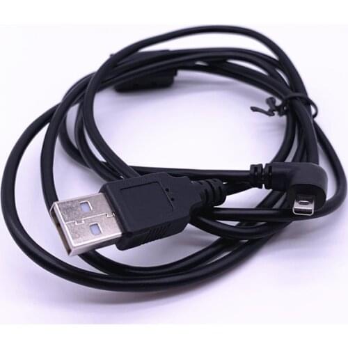 USB Male Plug To Wire 8 Pin Left Angled 90 Degree Plug Camera Data Cable for Panasonic LUMIX DMC FS15/FS20/FS25/FS3/FS5/FS7/FS8