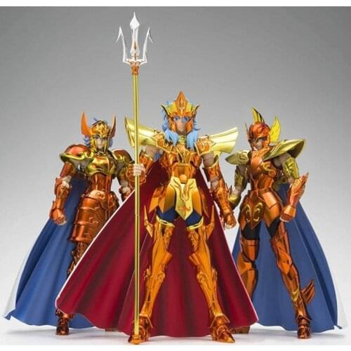 In Stock Jmodel Saint Seiya Saint Cloth EX 2.0 Sea King Poseidon Siren Sorento Marina Solent OCE Action Figure Saint Model