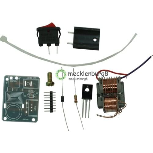 15KV High Frequency DC High Voltage Arc Ignition Generator Inverter Boost Step-Up 18650 DIY Kit U Core Transformer Suite 3.7V