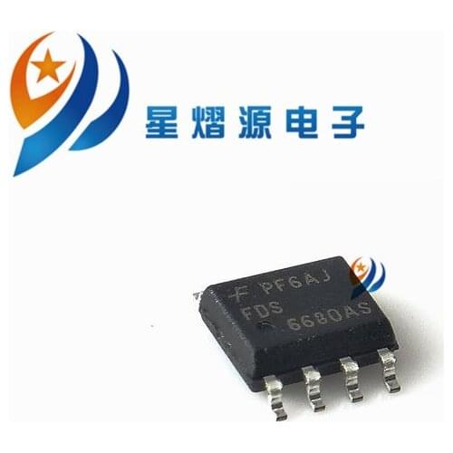 10PCS-50PCS FDS6680AS 6680AS 11.5A 30V SOP8 NEW IN STOCK